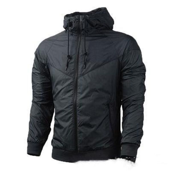 Giacche casual da uomo Felpa di design Felpa con cappuccio Manica lunga Cerniera Capispalla Tendenza moda Sport Outdoor Windrunner Cerniera Giacca a vento