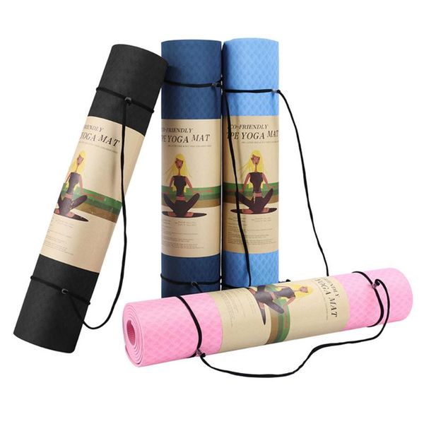 

colchonetas gimnasia yoga mat classic pro yoga mat tpe eco friendly non slip fitness exercise accupressure trainieren matte