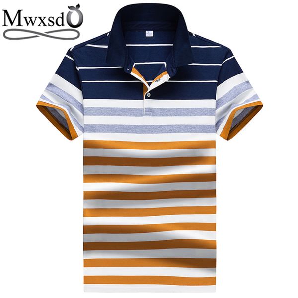 

mwxsd casual mens striped cotton shirt men summer slim fit breath male soft cool shirt high quality, White;black