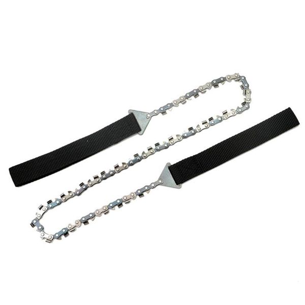 

hand chain saw steel alloy trimming saw outdoor portable manual wire for camping hiking survival tool