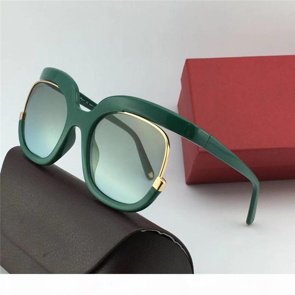 

women sf 863 sf863 s green sunglasses green gradient lenes fashion brand sunglasses new with box, White;black
