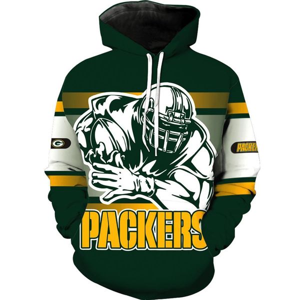 

the new rugby team 3d print pullover hoodie sweatshirt with front pocket, Black