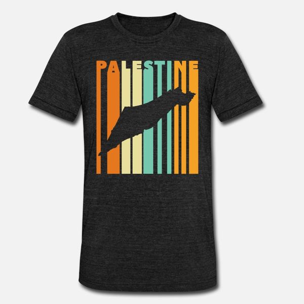 

palestine country t shirt men create tee shirt round collar letters crazy casual spring autumn letter shirt