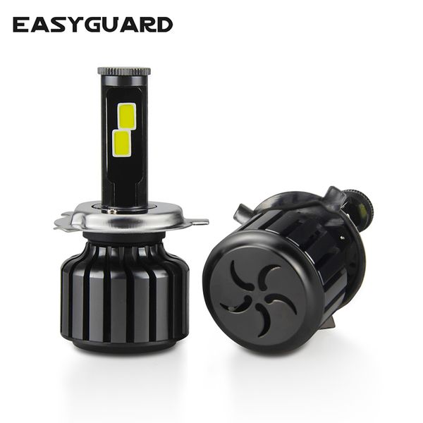 

easyguard m1h4 led headlight double beam long lifespan waterproof 12800lm 96w