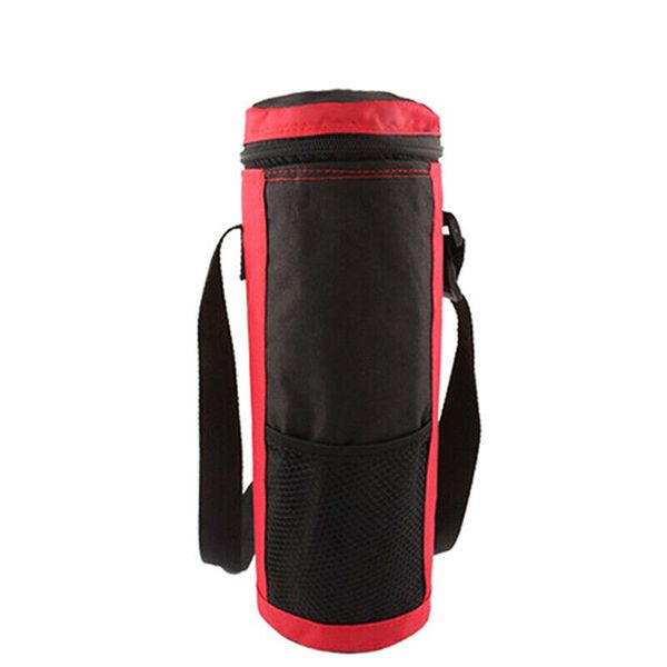 

single strap waterproof insulated outdoor oxford fabric picnic water bottle bag
