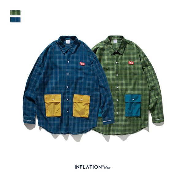 

2020 new men shirt7 cotton fabric casual fashion classic color comfortable multi-mouth loose men quick-drying windbreaker shirt couple1, White;black