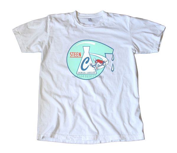 

vintage steen chemical lubricants decal t-shirt - go kart racing mini bike