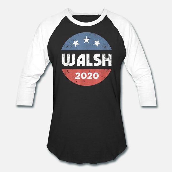 

joe walsh 2020 for president defeat trump t shirt men personalized short sleeve o-neck homme gift new fashion summer style formal shirt