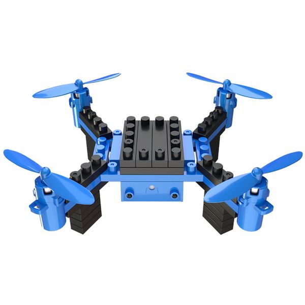 

2.4g rc plane kid toys block toy aerial aircraft four wing uavs sell remote control plane gift of the child