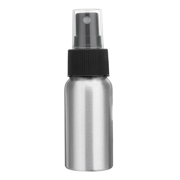 

aluminum pump spray mist bottle dispenser perfume atomiser silver, 100ml