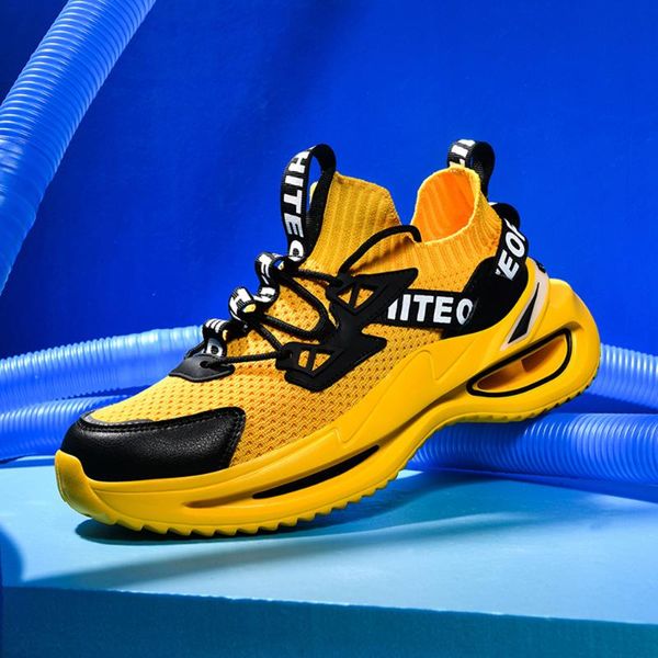 

new men running shoes outdoor sports athletic shoes sneakers blade for men anti skid damping cool outsole 46, Black