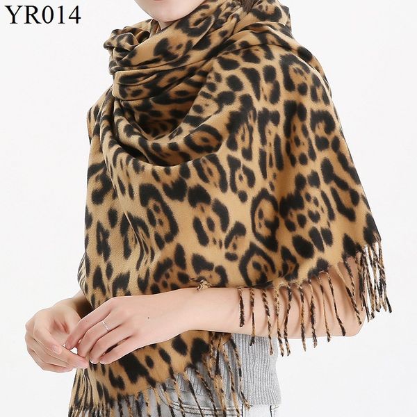 

scarves winter upset leopard print scarf point tassel hair wind imitation cashmere shawl seta warm, Blue;gray
