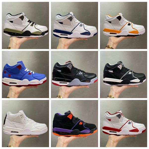 

2020 mens 4 flight 89 mens basketball shoes glow in the dark bred black 4s jumpman trainers outdoor sneakers sports des chaussures