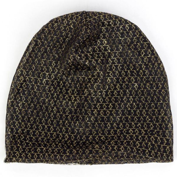

beanie/skull caps summer fashion for man women hats girls female casual beanies turban wraps gold print skullies bonnets, Blue;gray