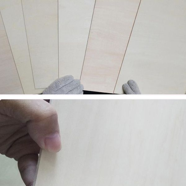 

5pcs project materials home handmade natural unfinished diy craft wooden plate