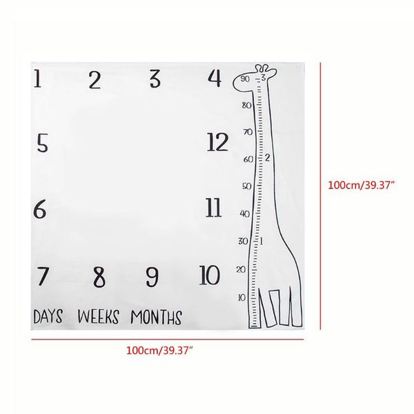 

blankets & swaddling 2021 infant baby milestone po props background play mats backdrop cloth a2ub