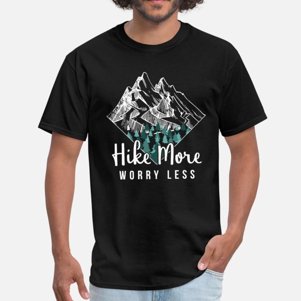 

hike больше worry меньше кемпинг тенниска мужчину пользовательских маек o-образный вырез оригинал известного аутентичные летнего стиль отдых