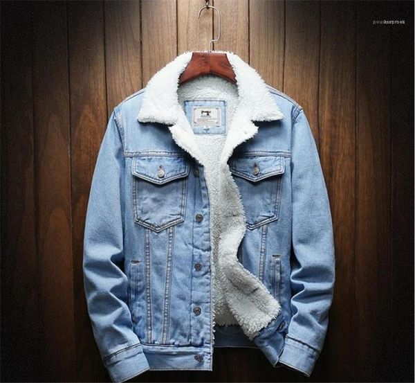 

neck fleece jean jacket casual mens jacket plus size mens designer jacket autumn mens fashion lapel, Black;brown