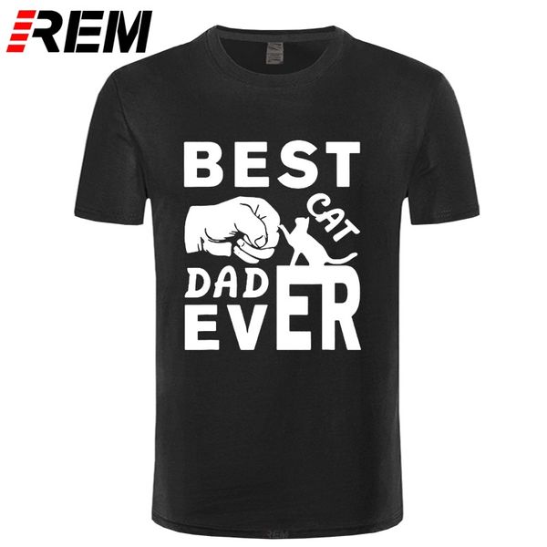

funny cat dad ever paw graphic t-shirt mens summer style fashion short sleeves oversized streetwear t shirts
