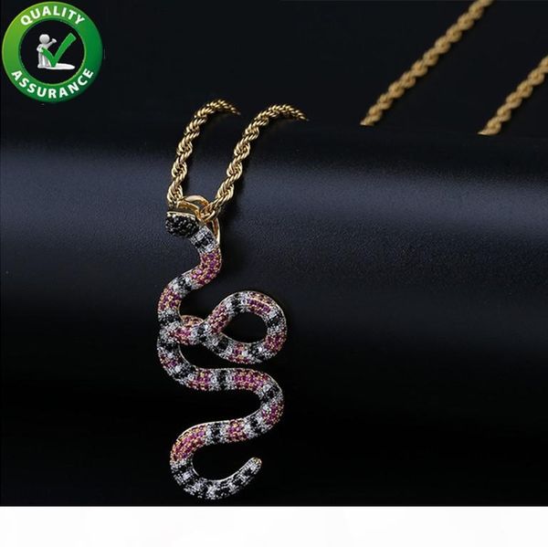 

iced out pendants gold necklace men hip hop jewelry bling diamond chain luxury designer designer style charms rapper fashion accessories, Silver