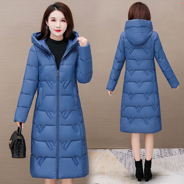 

isenmal 2020 new winter jacket women parkas hooded thick down cotton padded parka female jacket short coat slim warm outwear, Black