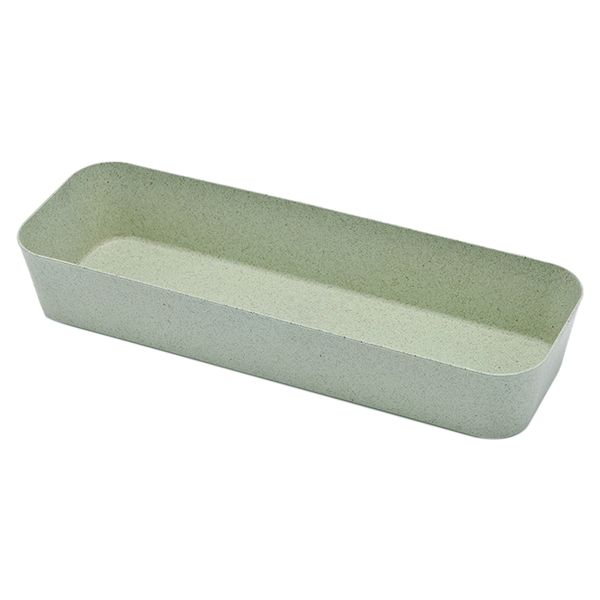 

cutlery kitchen organizer office drawer desk storage tray degradable wheat fiber