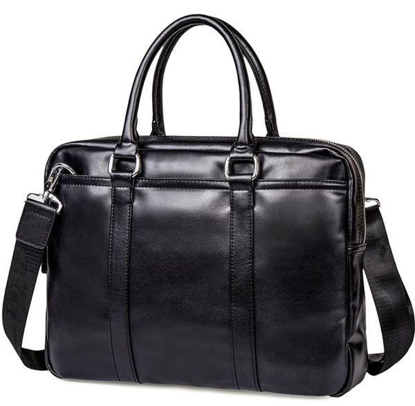 

2020 men casual briefcase pu leather shoulder messenger bags computer laphandbag tote bag