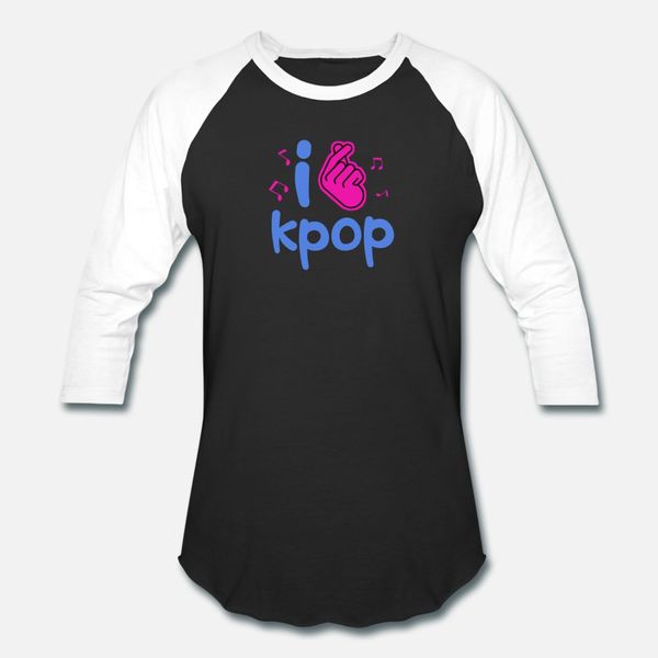 

i love k pop heart fingers korean kpop t shirt men printing 100% cotton s-xxxl letter fit funny spring pattern shirt
