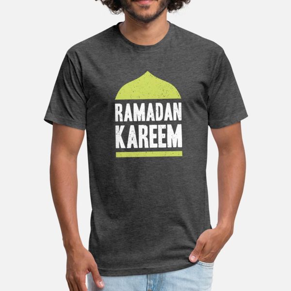 

ramadan kareem t shirt men knitted 100% cotton o neck pattern anti-wrinkle fashion spring pictures shirt