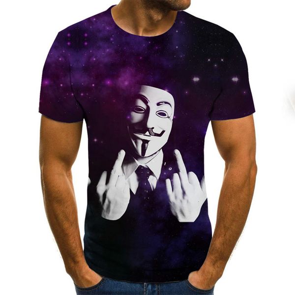 

new graphic clown joker theme 3d summer boy clothing 3d print shirts plus size plus size harajuku men clothing