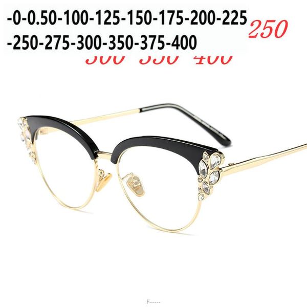 

diamond frame transition sun pchromic finished glasses myopia optical computer glasses frame sunglasses fml, Black