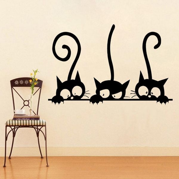 

art home decorations living room lovely pvc interior design funny wall sticker