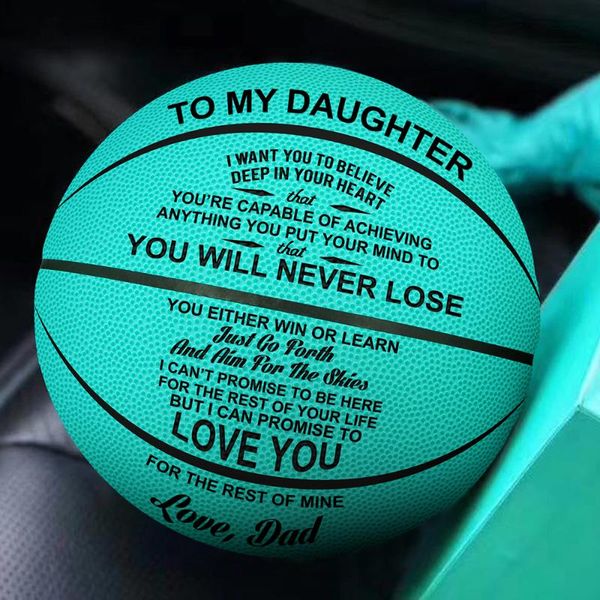 

custom personalized engraved blue basketball indoor outdoor sport training basketball for anniversary birthday graduation gifts, Black;blue