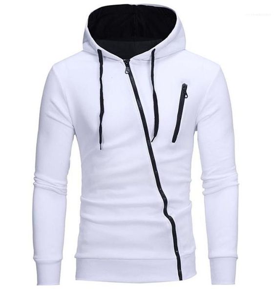 

hooded long sleeve warm sports coat fashion hooded zipper jacket casual coats autumn and winter round neck, Black