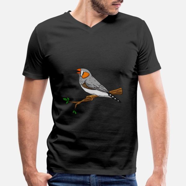 

zebra finch тенниска мужчины настройка с коротким рукавом s-3xl урожай фитнес удобная рубашка spring trend