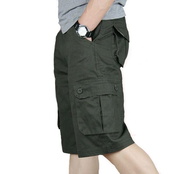 

New Men s Cargo Shorts Large Size Army Tactical Overalls Daddy Shorts Loose Breeches Fat Casual Beach