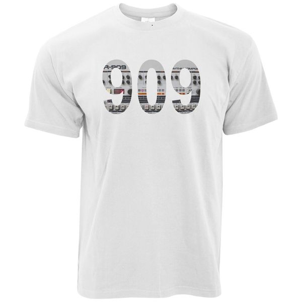 

2019 new summer man tee shirt 909 классический ретро synth синтезатор музыка дискотека мужские футболки смешные футболки