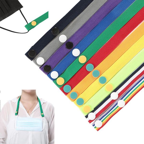 

маска анти-потерянное расширение веревки веревки висит шею ветрозащитной веревки маски lanyard многоцветные опционально легко снять и носить