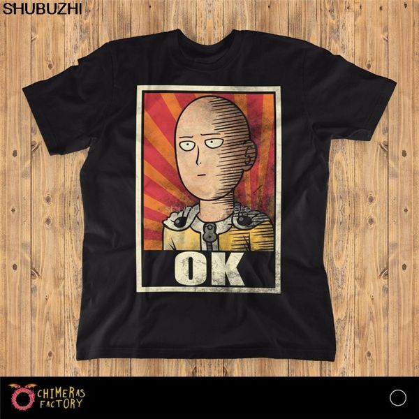 

cotton super fashion ok t-shirt | one punch man, saitama, hero for fun, anime, manga t-shirt sbz5541