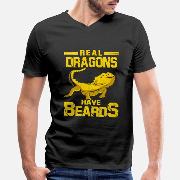 

bearded dragon t shirt men design cotton crew neck kawaii cute authentic summer outfit shirt