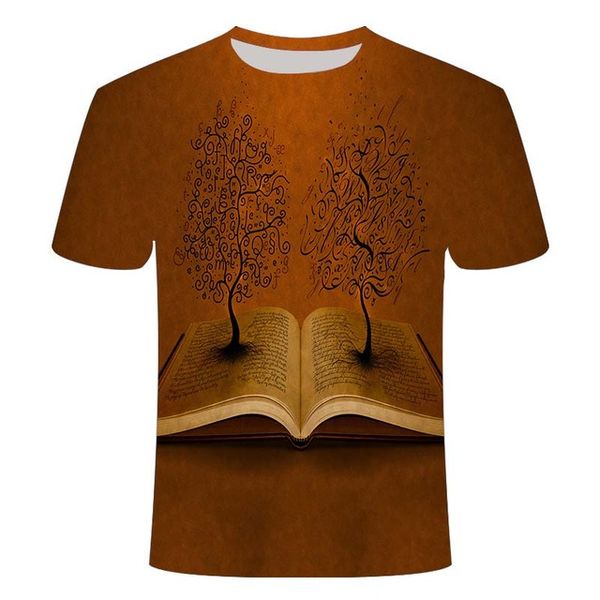

anime palm tree beach men 3d print shirts funny plus size humor men clothing