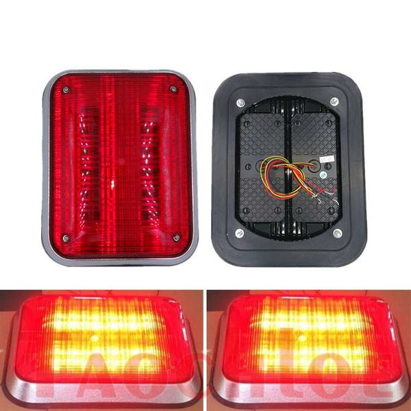 

1pc 12v 24v led flash light for fire truck ambulance sentry box crossing strobe lamps car flashing lights