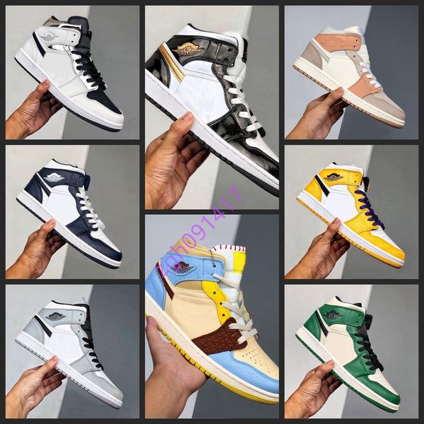 

njm1a 1 og mens chicago basketball shoes 1s rings bred toe sneakers trainers women mid new love unc sport shoes banned designer shoes
