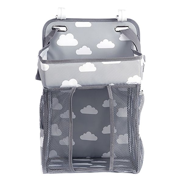 

newborn baby crib hanging bag changing baby diaper caddy multi-function storage bag organizer diaper stacker for changing table