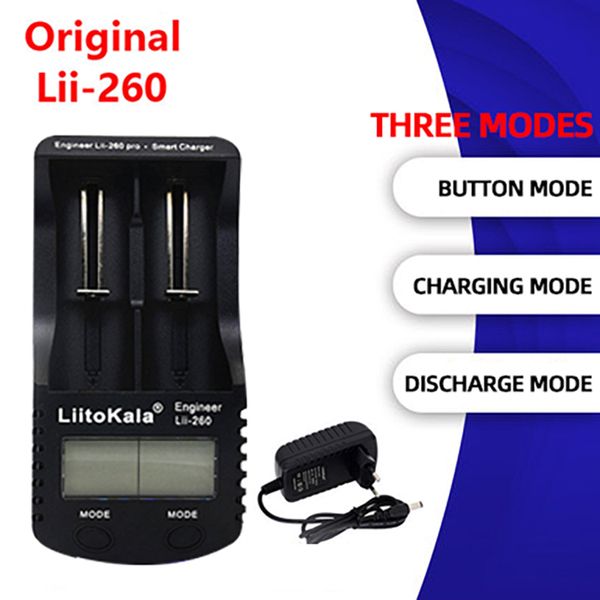 

lii-260 lcd 18650 16340 lithium battery charger,detection of 3.7v battery capacity/internal resistance/voltage