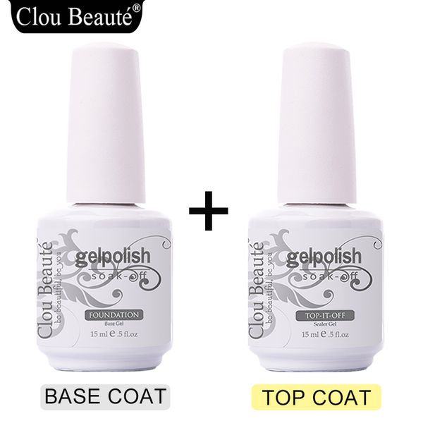 

nail gel clou beaute polish uv 15ml base coat transparent soak off primer long lasting lacquer art tb01, Red;pink