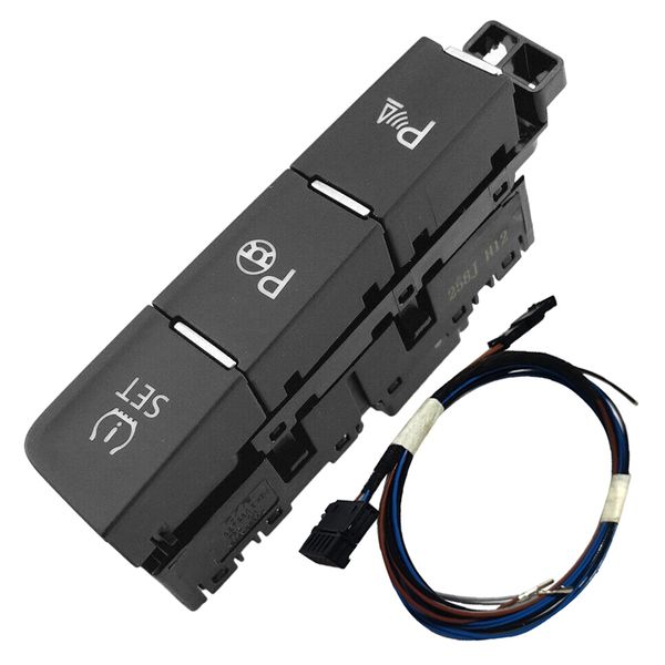 

parking assist switch tire pressure monitoring switch button with cable harness for 7 7 5gg 927 238 e car