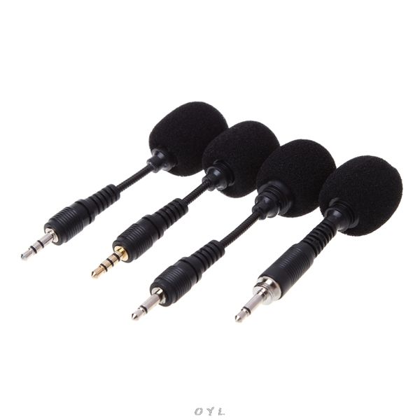 

mobile phone mini 3.5mm interface flexible microphone stereo for android