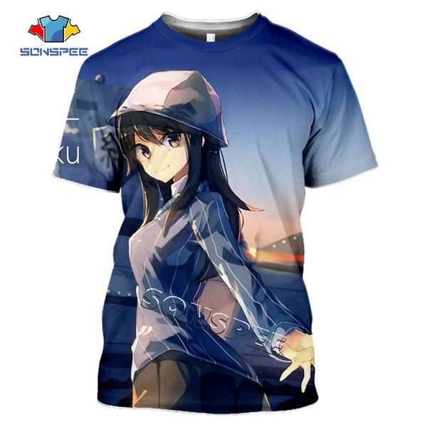 

3d anime print homme men girls und panzer 3d print shirts hippie hentai comics men clothing