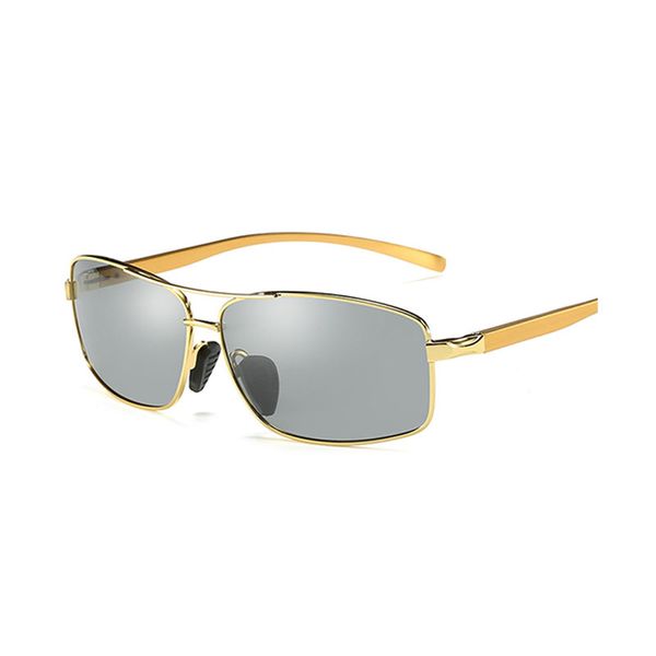 

pchromic polarized mens sunglasses classic rectangle sun glasses driving glasses male driver goggles oculos gafas de sol, White;black